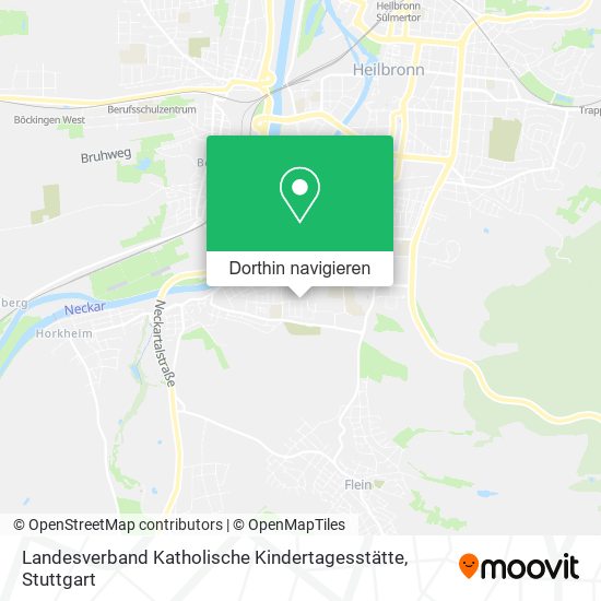 Landesverband Katholische Kindertagesstätte Karte