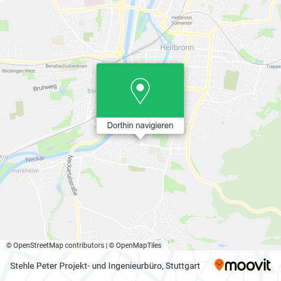 Stehle Peter Projekt- und Ingenieurbüro Karte
