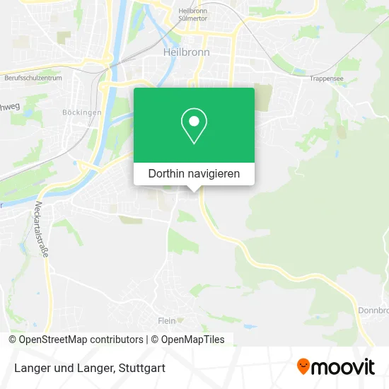 Langer und Langer Karte