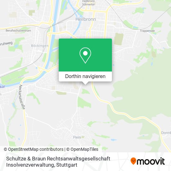 Schultze & Braun Rechtsanwaltsgesellschaft Insolvenzverwaltung Karte