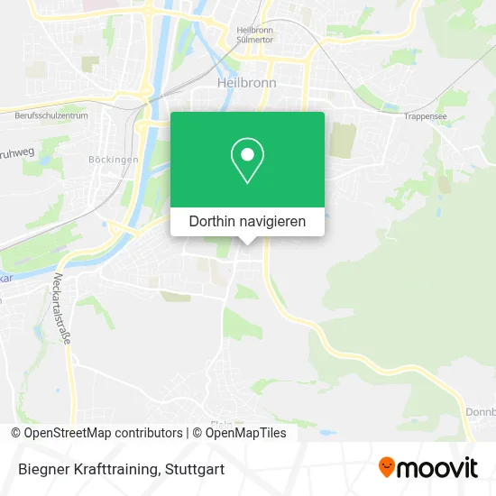 Biegner Krafttraining Karte