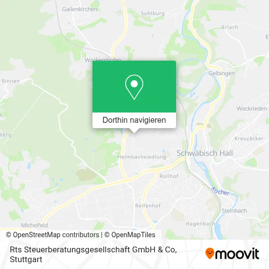 Rts Steuerberatungsgesellschaft GmbH & Co Karte