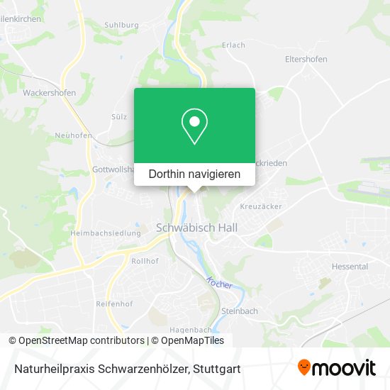 Naturheilpraxis Schwarzenhölzer Karte