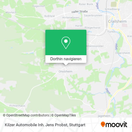 Kilzer Automobile Inh. Jens Probst Karte