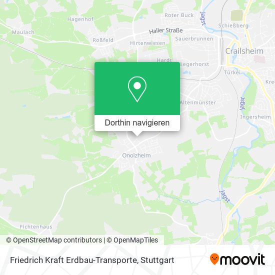Friedrich Kraft Erdbau-Transporte Karte