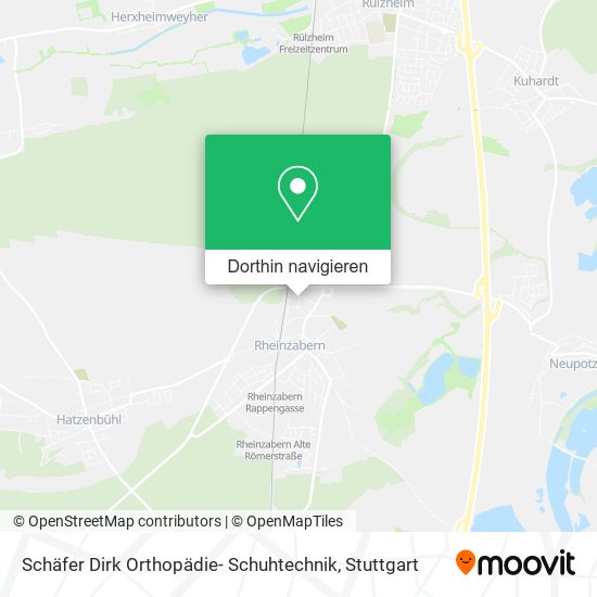 Schäfer Dirk Orthopädie- Schuhtechnik Karte