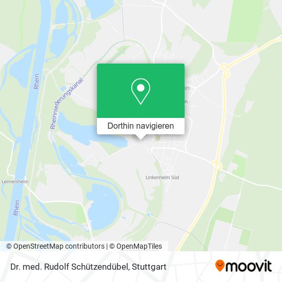 Dr. med. Rudolf Schützendübel Karte