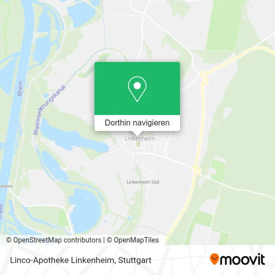 Linco-Apotheke Linkenheim Karte