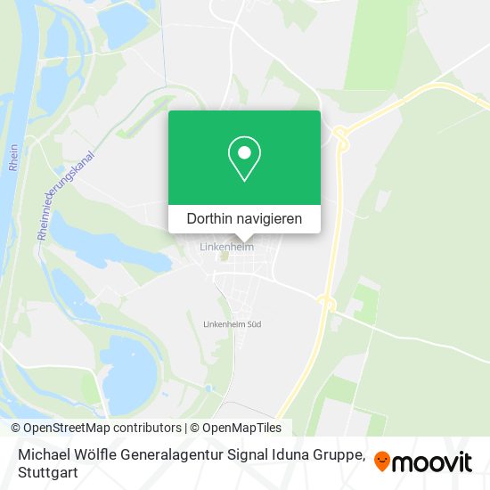 Michael Wölfle Generalagentur Signal Iduna Gruppe Karte