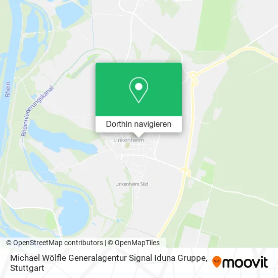 Michael Wölfle Generalagentur Signal Iduna Gruppe Karte