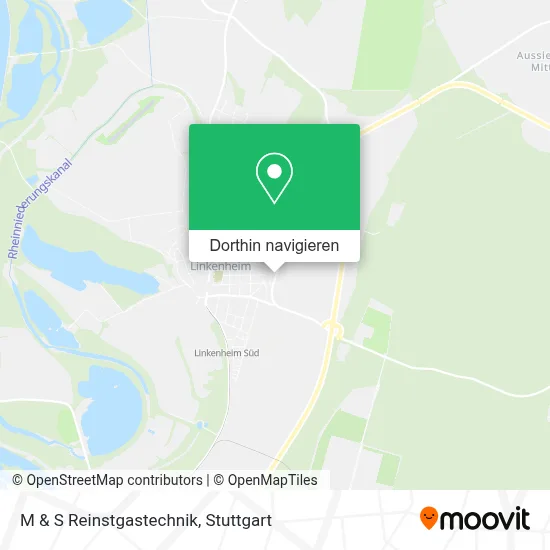 M & S Reinstgastechnik Karte