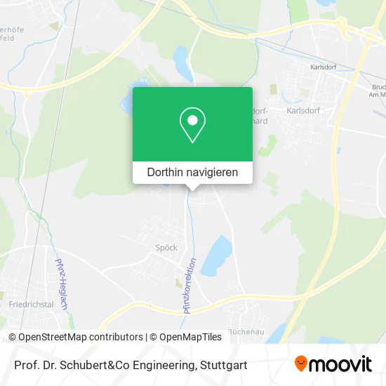 Prof. Dr. Schubert&Co Engineering Karte