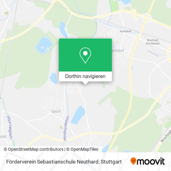 Förderverein Sebastianschule Neuthard Karte