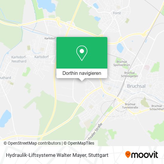 Hydraulik-Liftsysteme Walter Mayer Karte