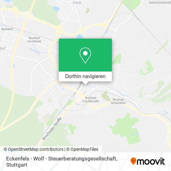 Eckenfels - Wolf - Steuerberatungsgesellschaft Karte