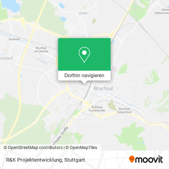 R&K Projektentwicklung Karte