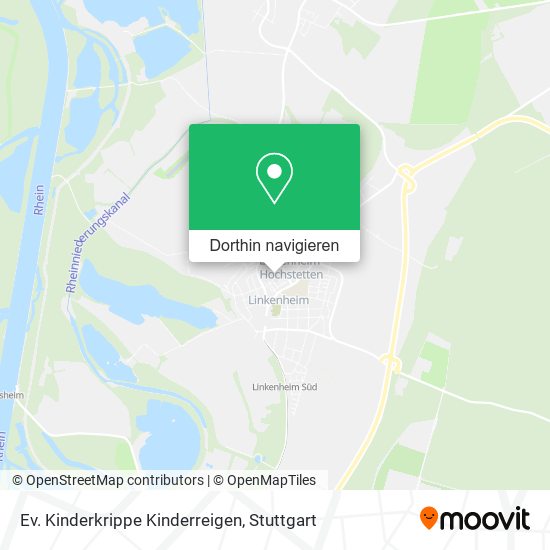 Ev. Kinderkrippe Kinderreigen Karte