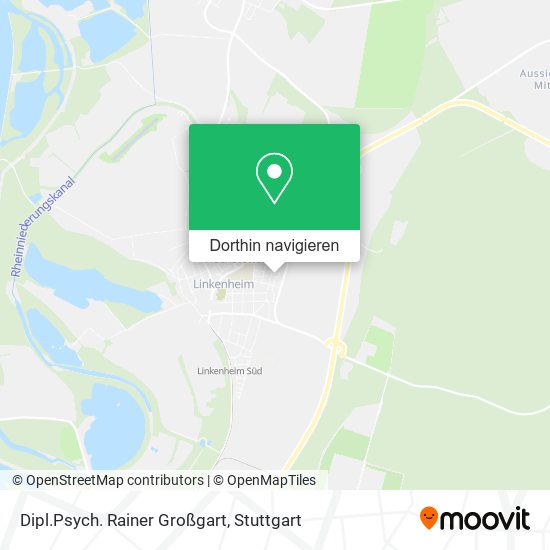 Dipl.Psych. Rainer Großgart Karte