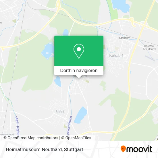 Heimatmuseum Neuthard Karte