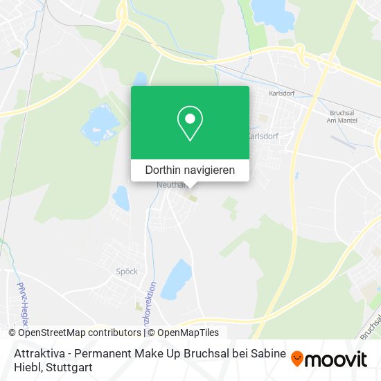 Attraktiva - Permanent Make Up Bruchsal bei Sabine Hiebl Karte