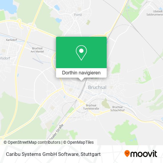 Caribu Systems GmbH Software Karte