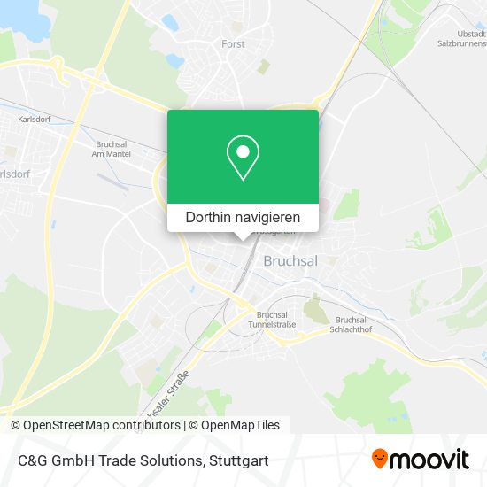 C&G GmbH Trade Solutions Karte