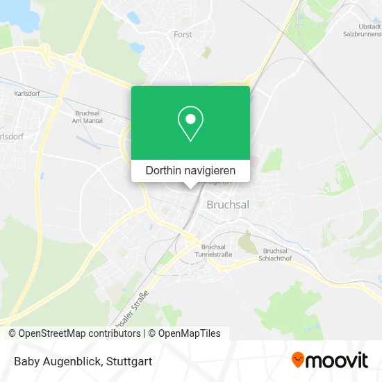 Baby Augenblick Karte