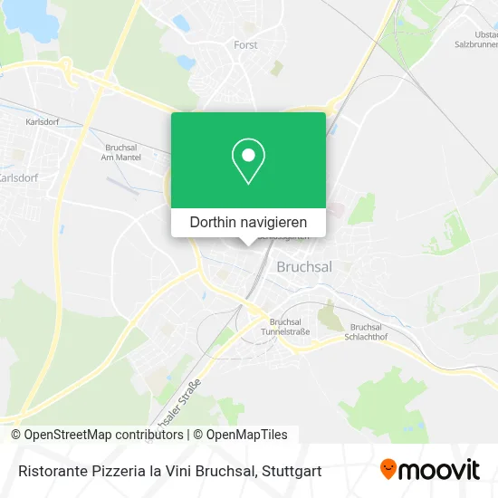 Ristorante Pizzeria la Vini Bruchsal Karte