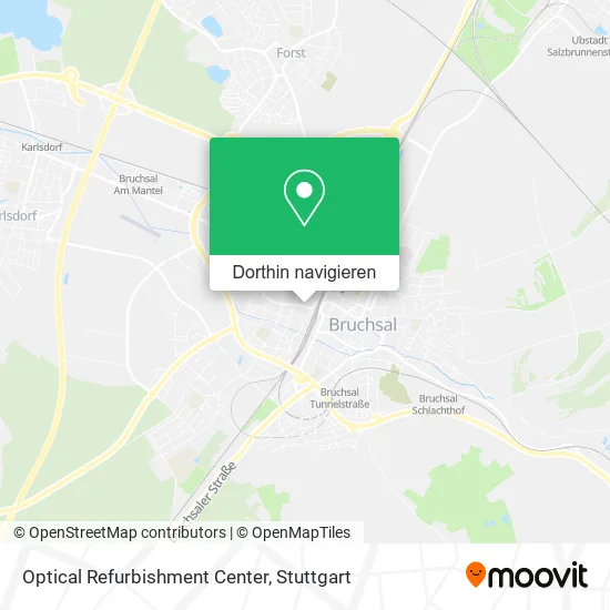 Optical Refurbishment Center Karte