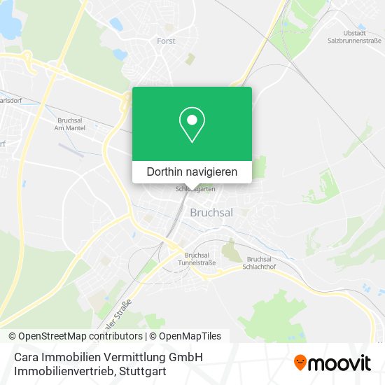 Cara Immobilien Vermittlung GmbH Immobilienvertrieb Karte