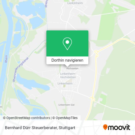 Bernhard Dürr Steuerberater Karte