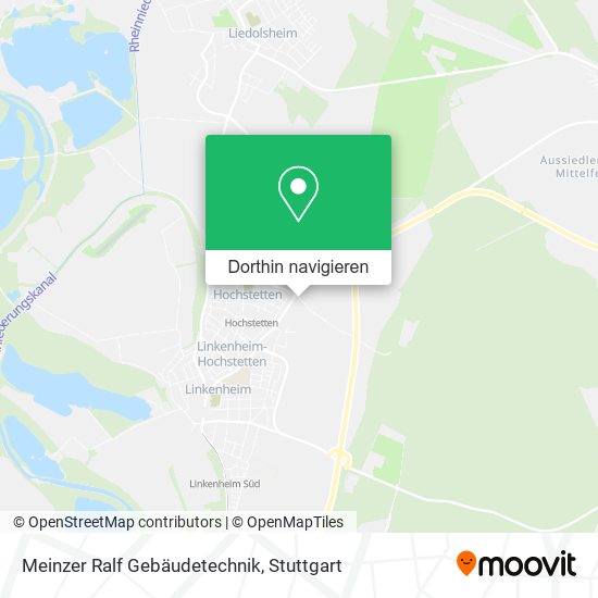Meinzer Ralf Gebäudetechnik Karte