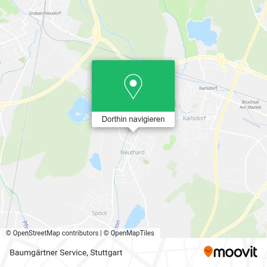 Baumgärtner Service Karte