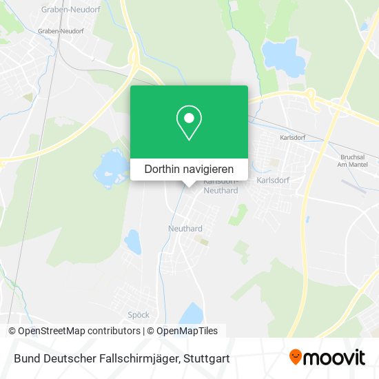Bund Deutscher Fallschirmjäger Karte