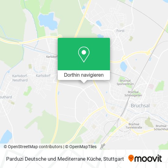 Parduzi Deutsche und Mediterrane Küche Karte