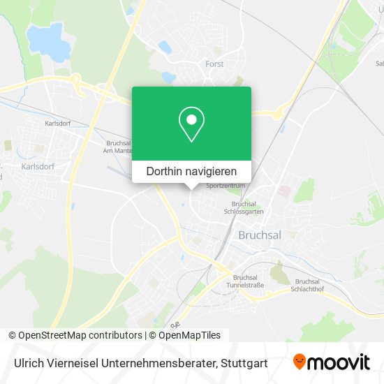 Ulrich Vierneisel Unternehmensberater Karte