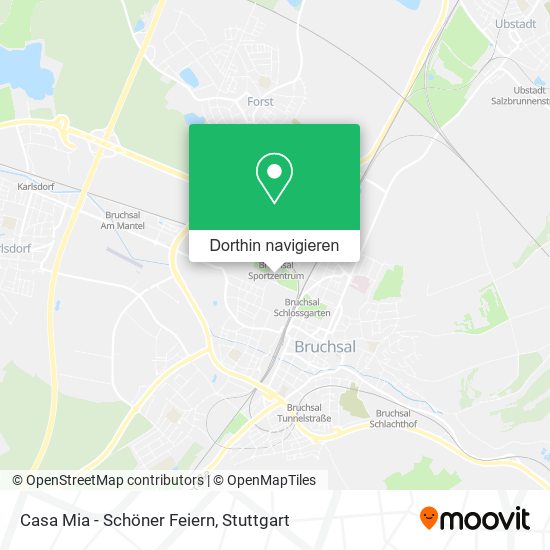 Casa Mia - Schöner Feiern Karte