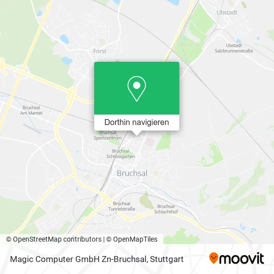 Magic Computer GmbH Zn-Bruchsal Karte