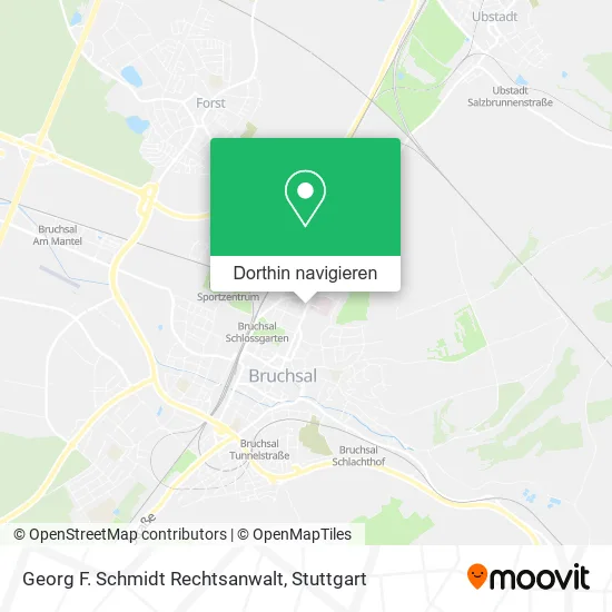 Georg F. Schmidt Rechtsanwalt Karte