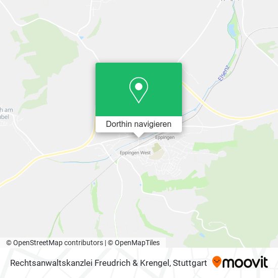 Rechtsanwaltskanzlei Freudrich & Krengel Karte