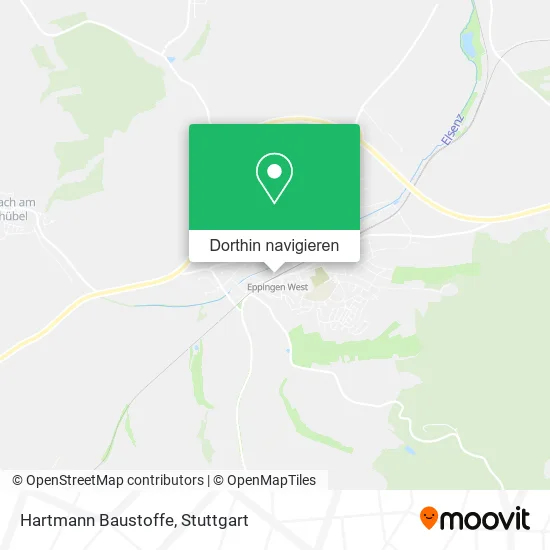 Hartmann Baustoffe Karte