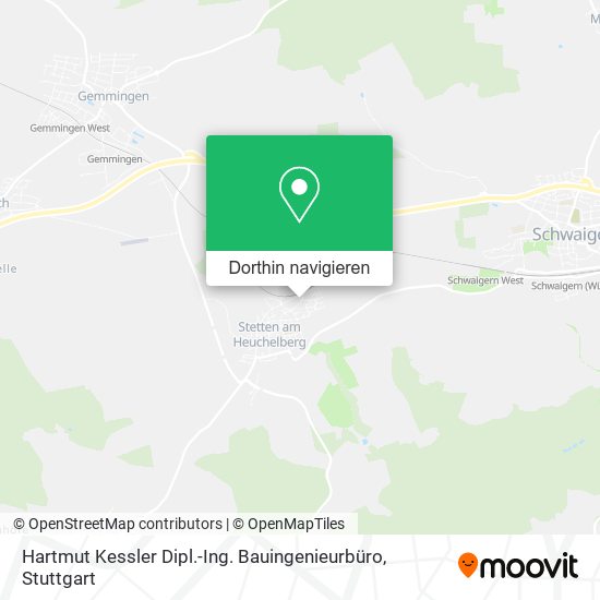 Hartmut Kessler Dipl.-Ing. Bauingenieurbüro Karte