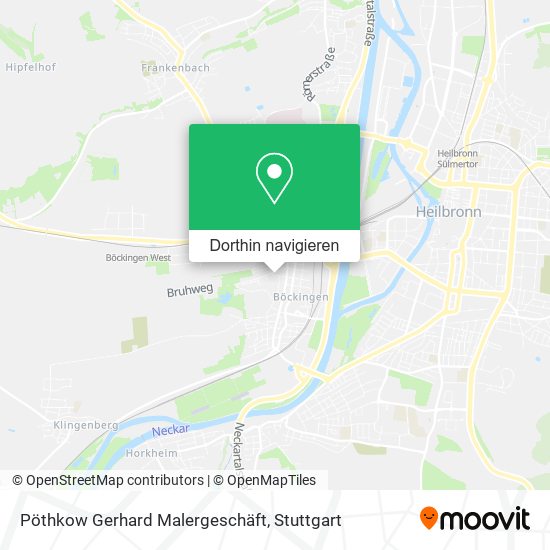 Pöthkow Gerhard Malergeschäft Karte