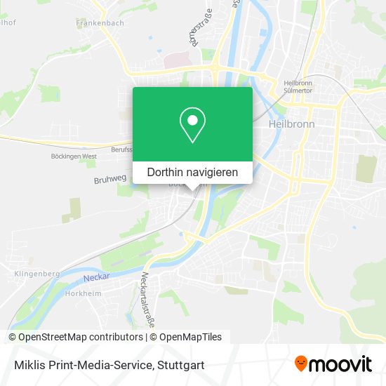 Miklis Print-Media-Service Karte