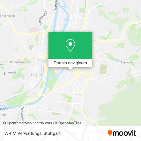 A + M Verwaltungs Karte