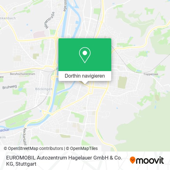 EUROMOBIL Autozentrum Hagelauer GmbH & Co. KG Karte
