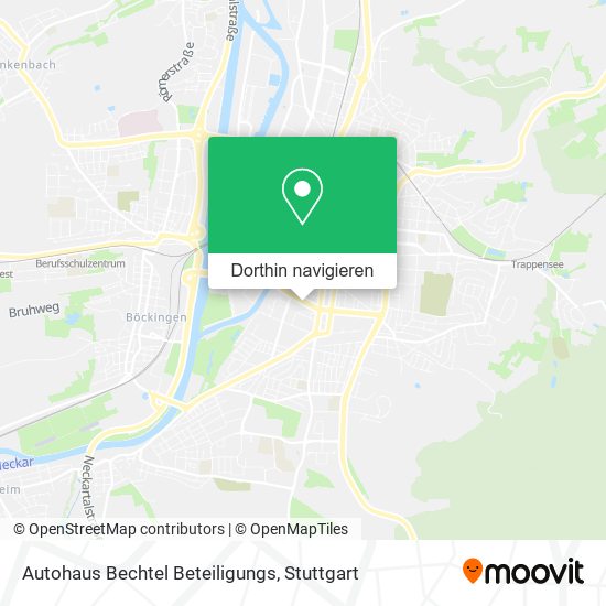 Autohaus Bechtel Beteiligungs Karte