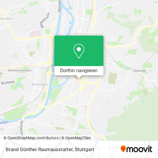Brand Günther Raumausstatter Karte
