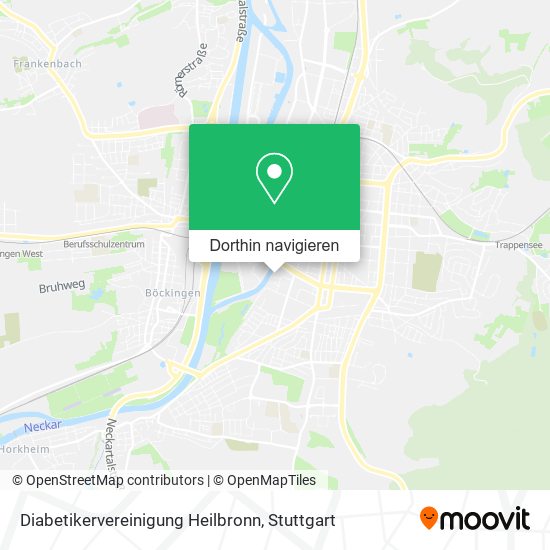 Diabetikervereinigung Heilbronn Karte