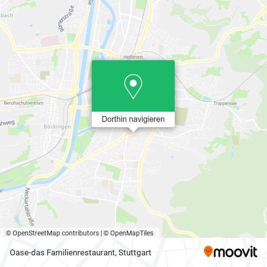 Oase-das Familienrestaurant Karte